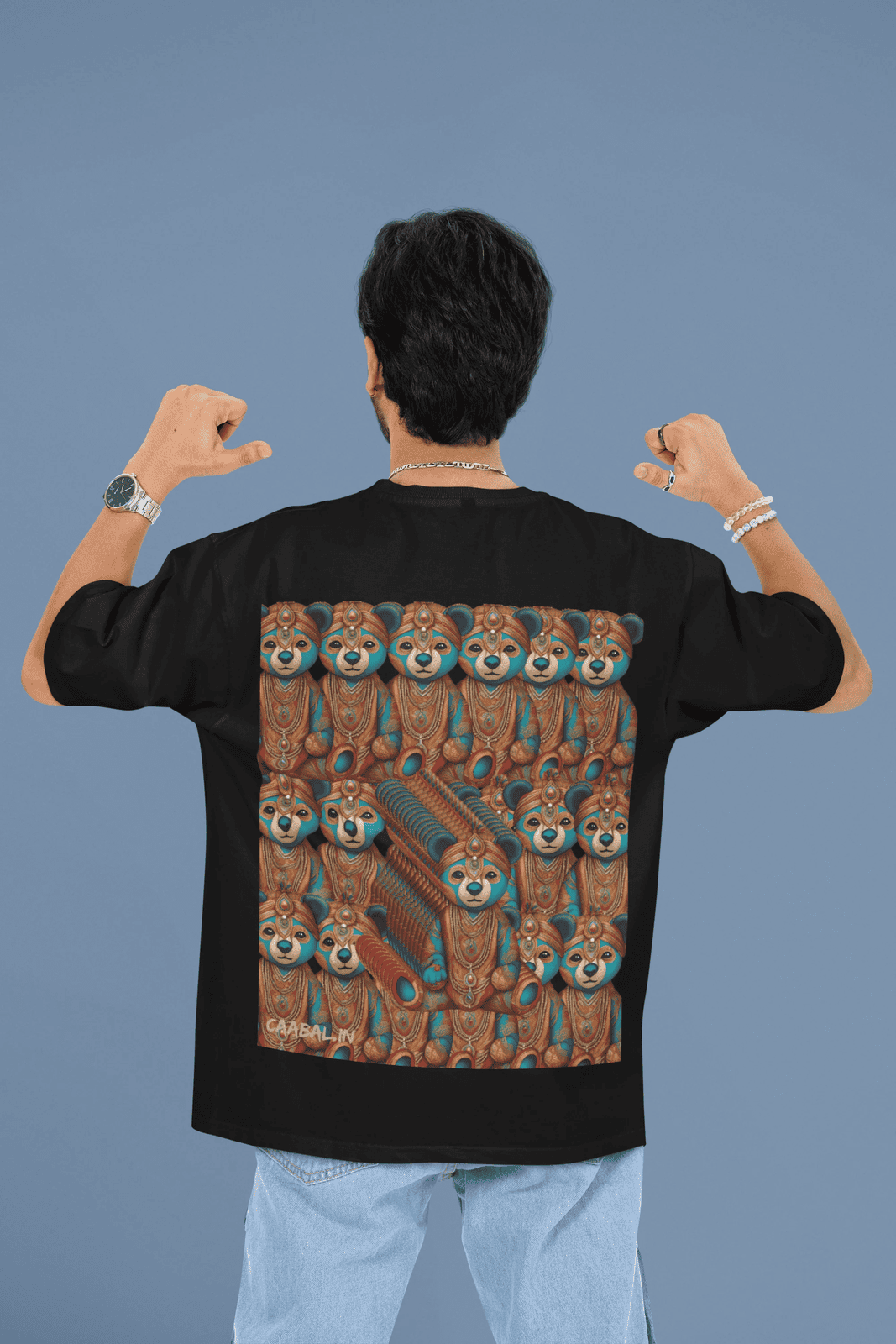 Teddy Terry Cotton Oversized Tee for Ultimate Comfort