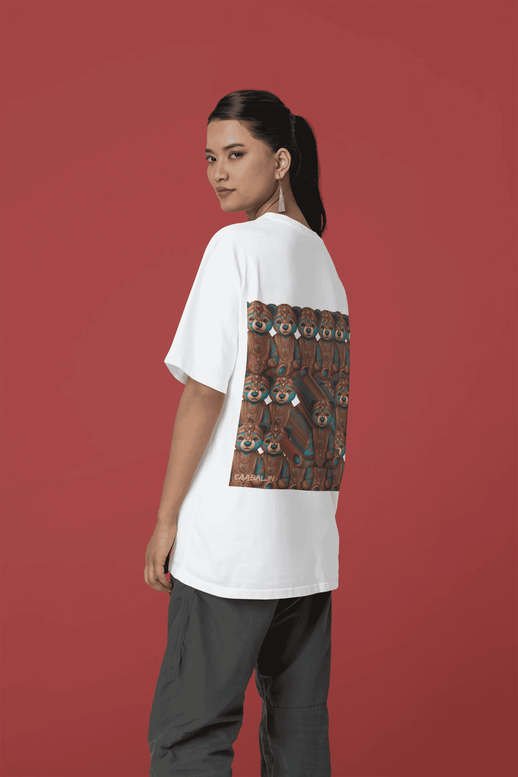 Teddy Terry Cotton Oversized Tee for Ultimate Comfort