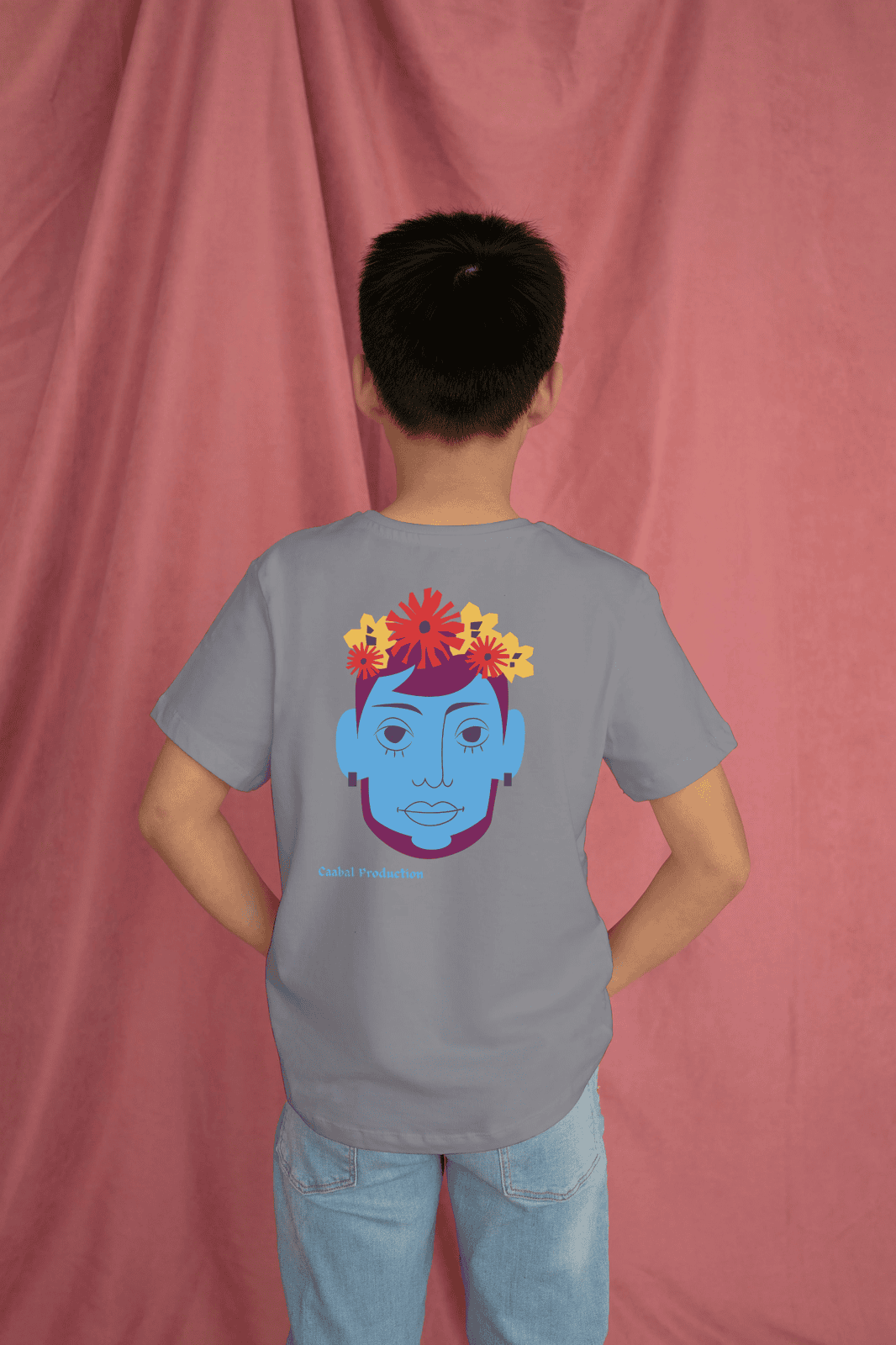 Boyish Charm Face T-Shirt for Boys (0-13 Years)